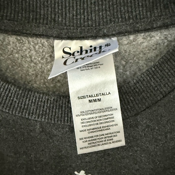 Schitt's Creek Gray Sweater - Picture 2 of 2